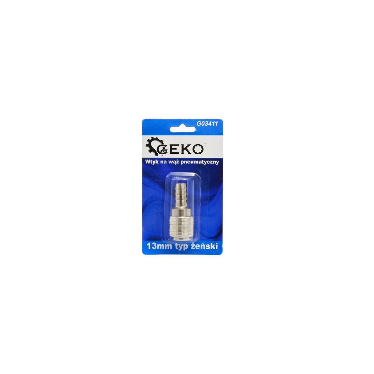 GEKO Snelkoppeling met slangtule 13mm