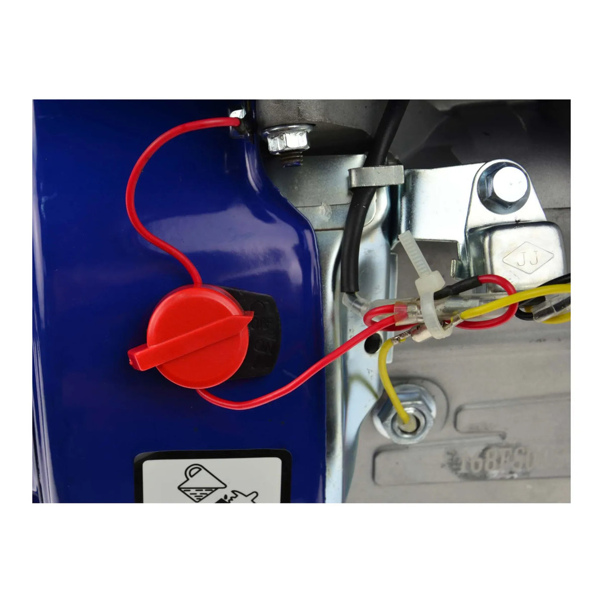 GEKO 6.5HP benzinemotor met oil alert