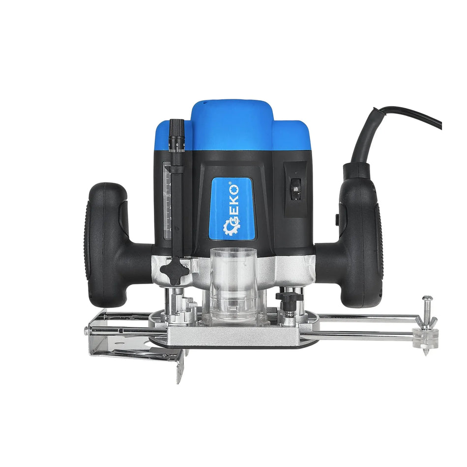 GEKO Bovenfrees voor hout met 1200W met power adjustment