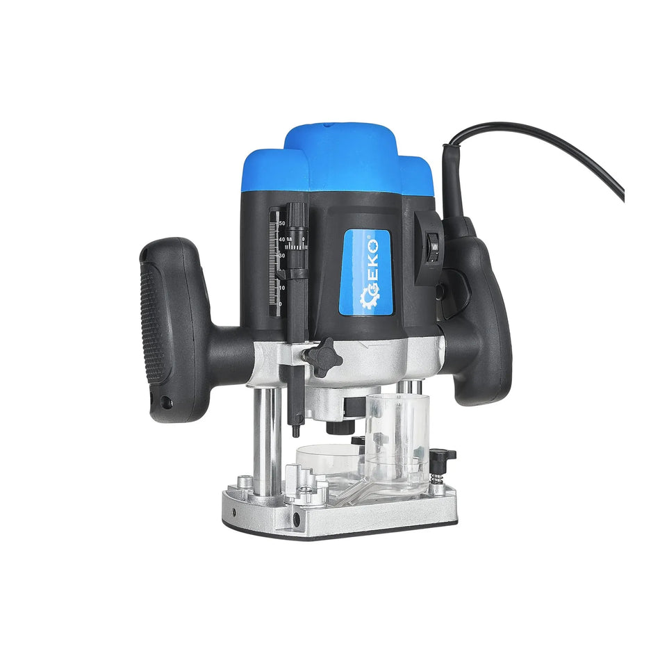 GEKO Bovenfrees voor hout met 1200W met power adjustment
