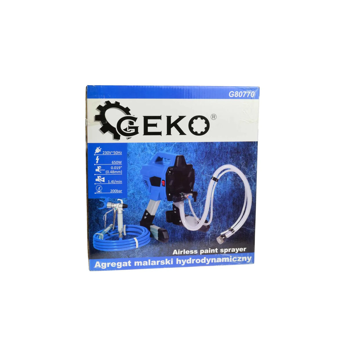 GEKO Elektrische airless verfspuit