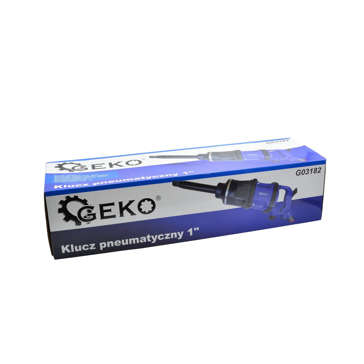 GEKO 1" pneumatische slagmoersleutel 4800Nm