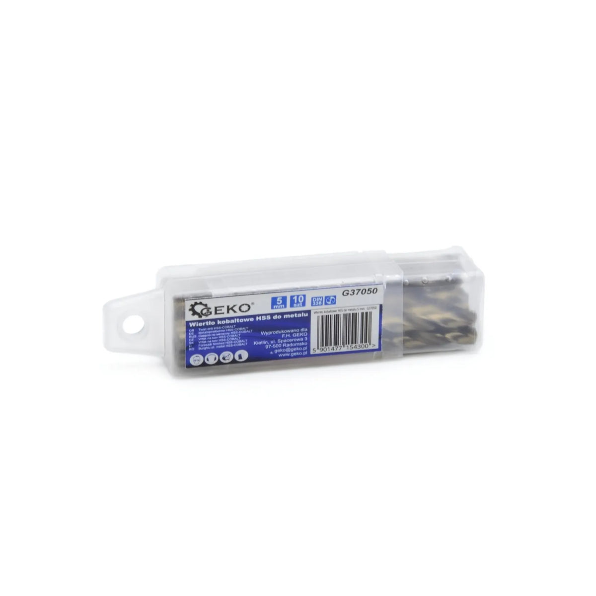 GEKO HSS-kobalt metaalboor 5mm