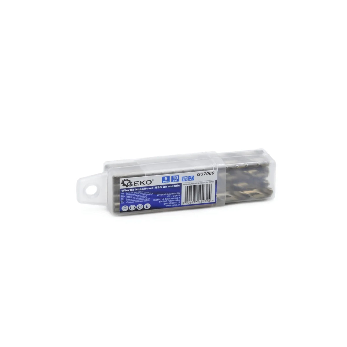 GEKO HSS-kobalt metaalboor 6mm