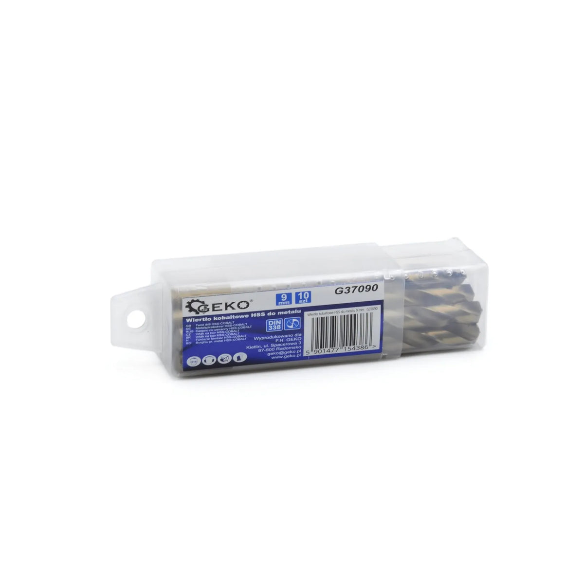 GEKO HSS-kobalt metaalboor 9mm