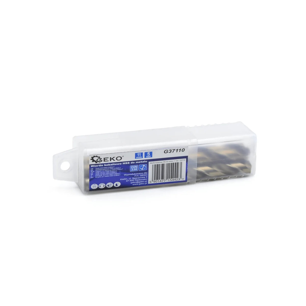 GEKO HSS-kobalt metaalboor 11mm