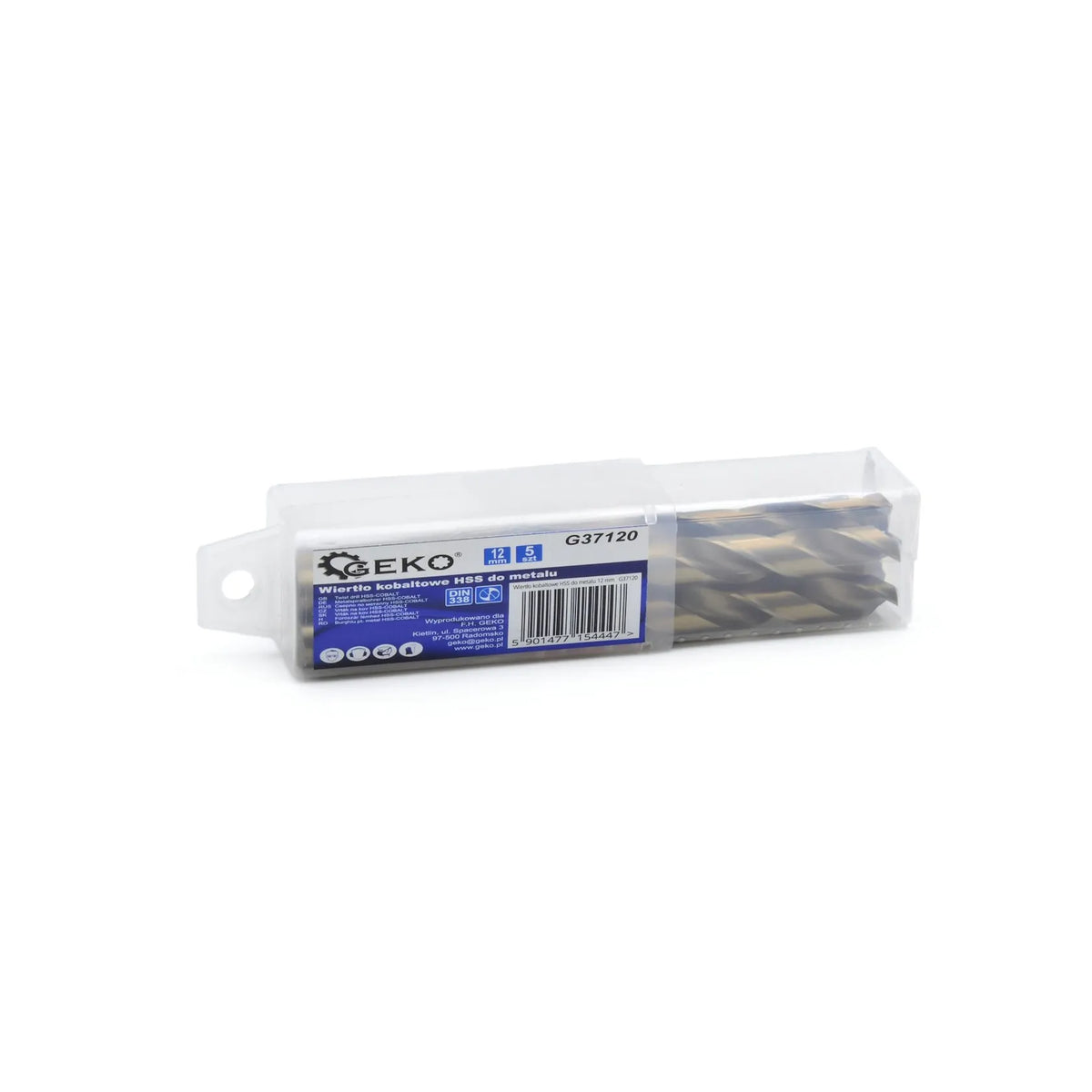 GEKO HSS-kobalt metaalboor 12mm