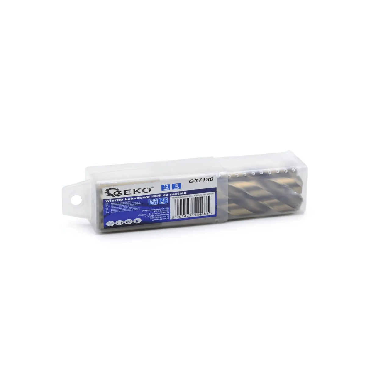 GEKO HSS-kobalt metaalboor 13mm