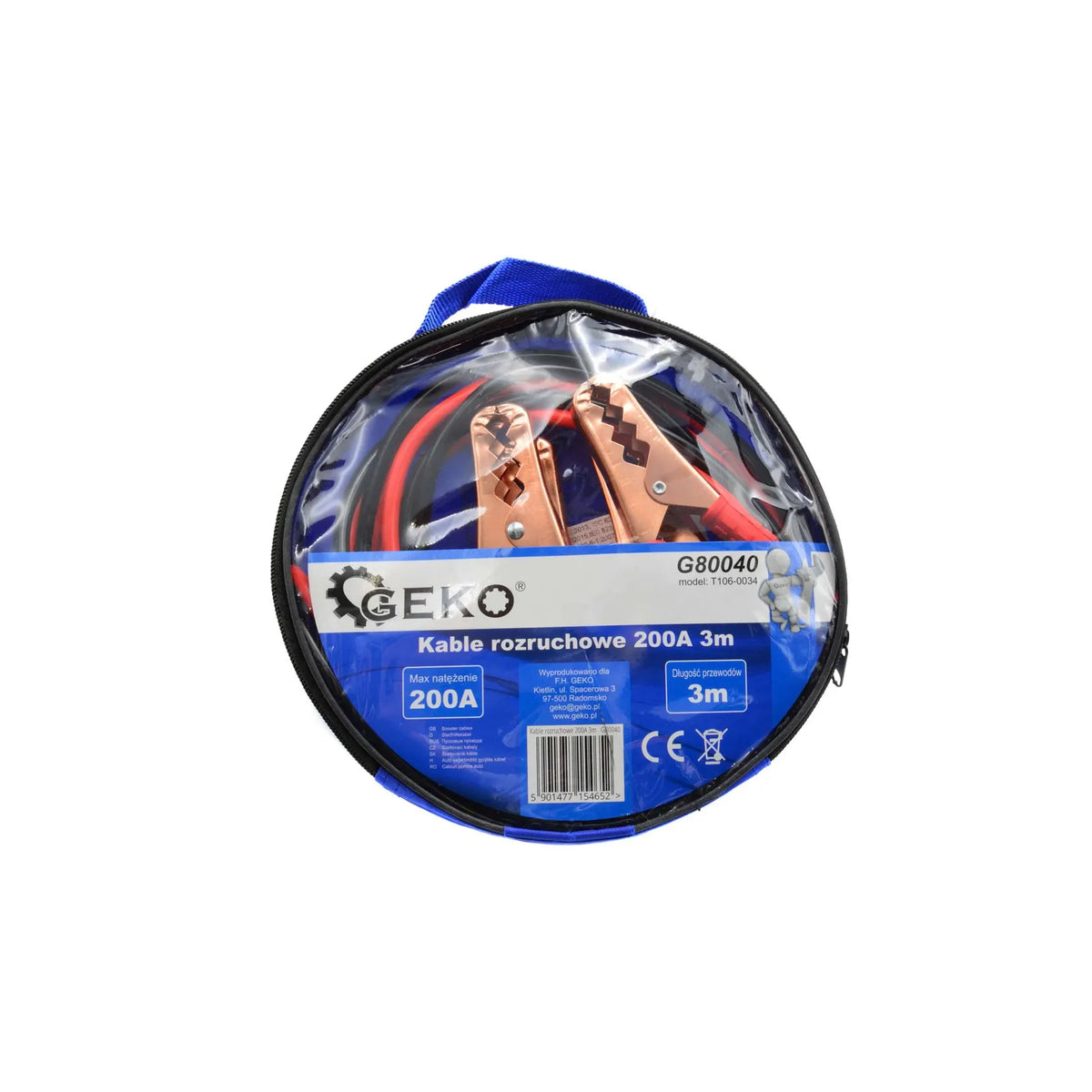 GEKO Startkabels 200A 3m