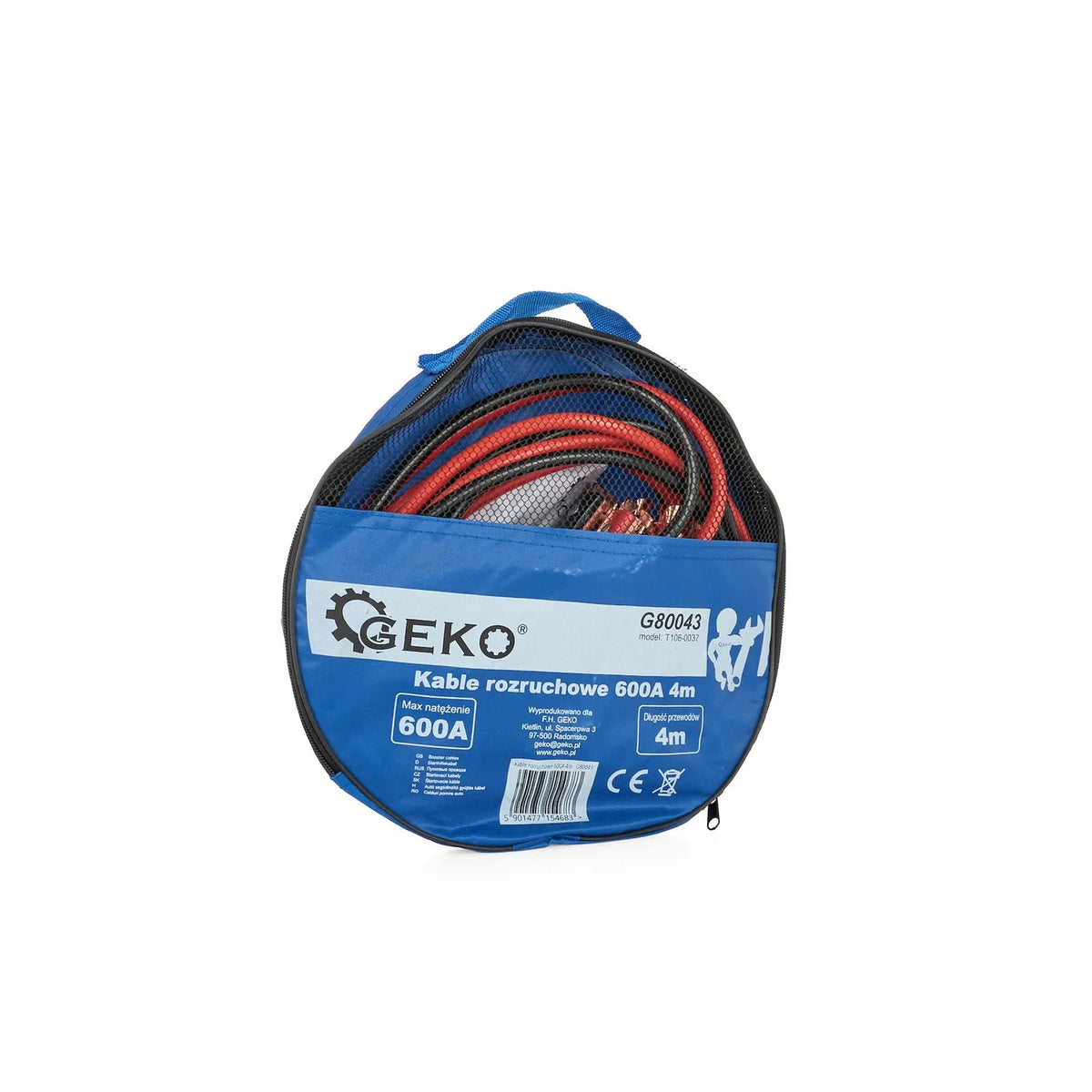 GEKO Startkabels 600A 4m