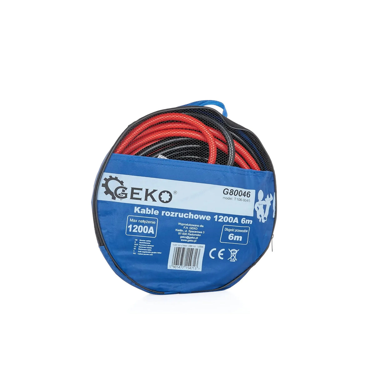 GEKO Startkabels 1200A 6m