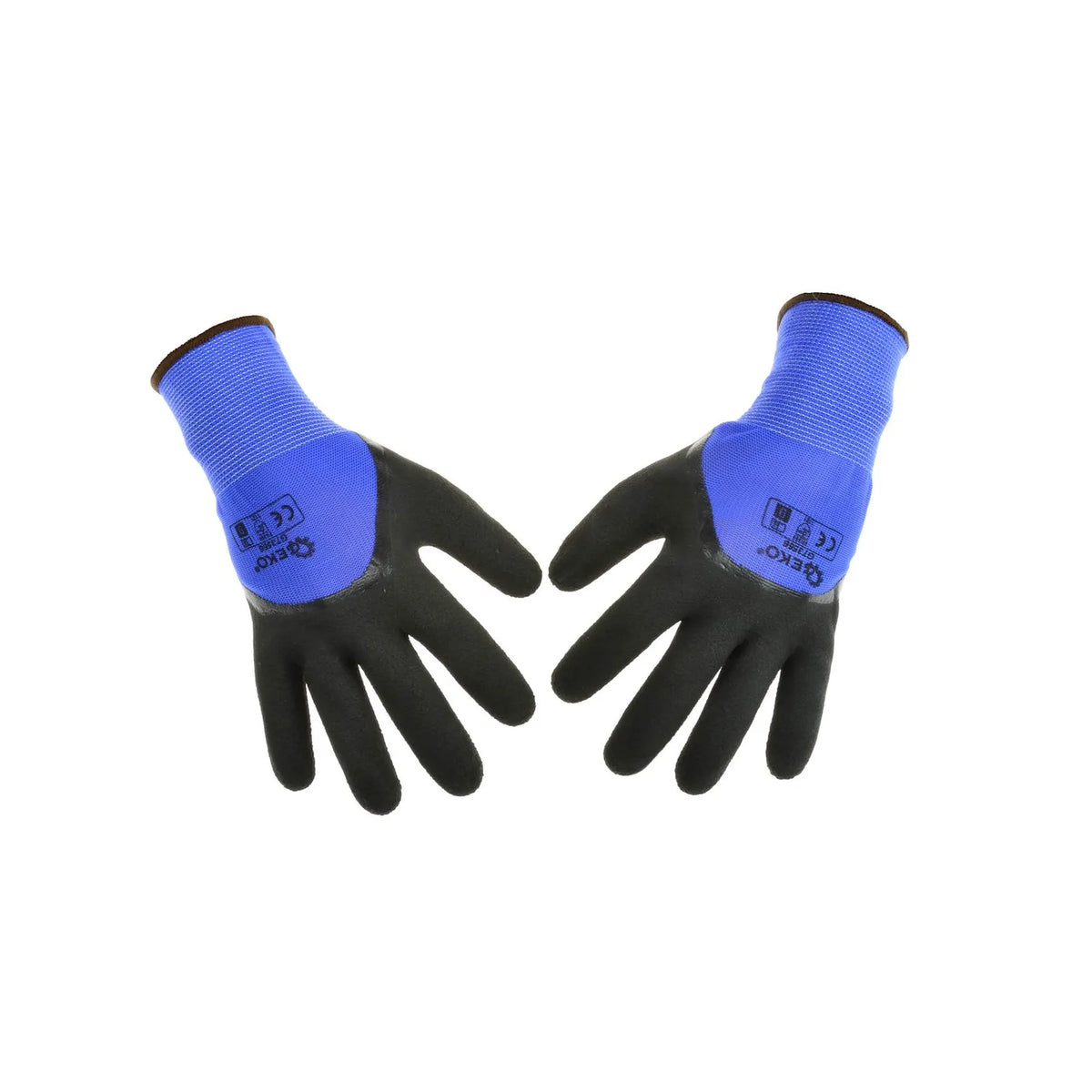 GEKO Blue polyester met 3/4 coated zwart latex s.9