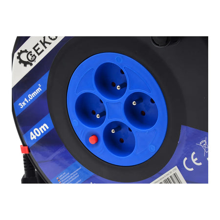 GEKO Kabelhaspel 3x1.0mm2 40m