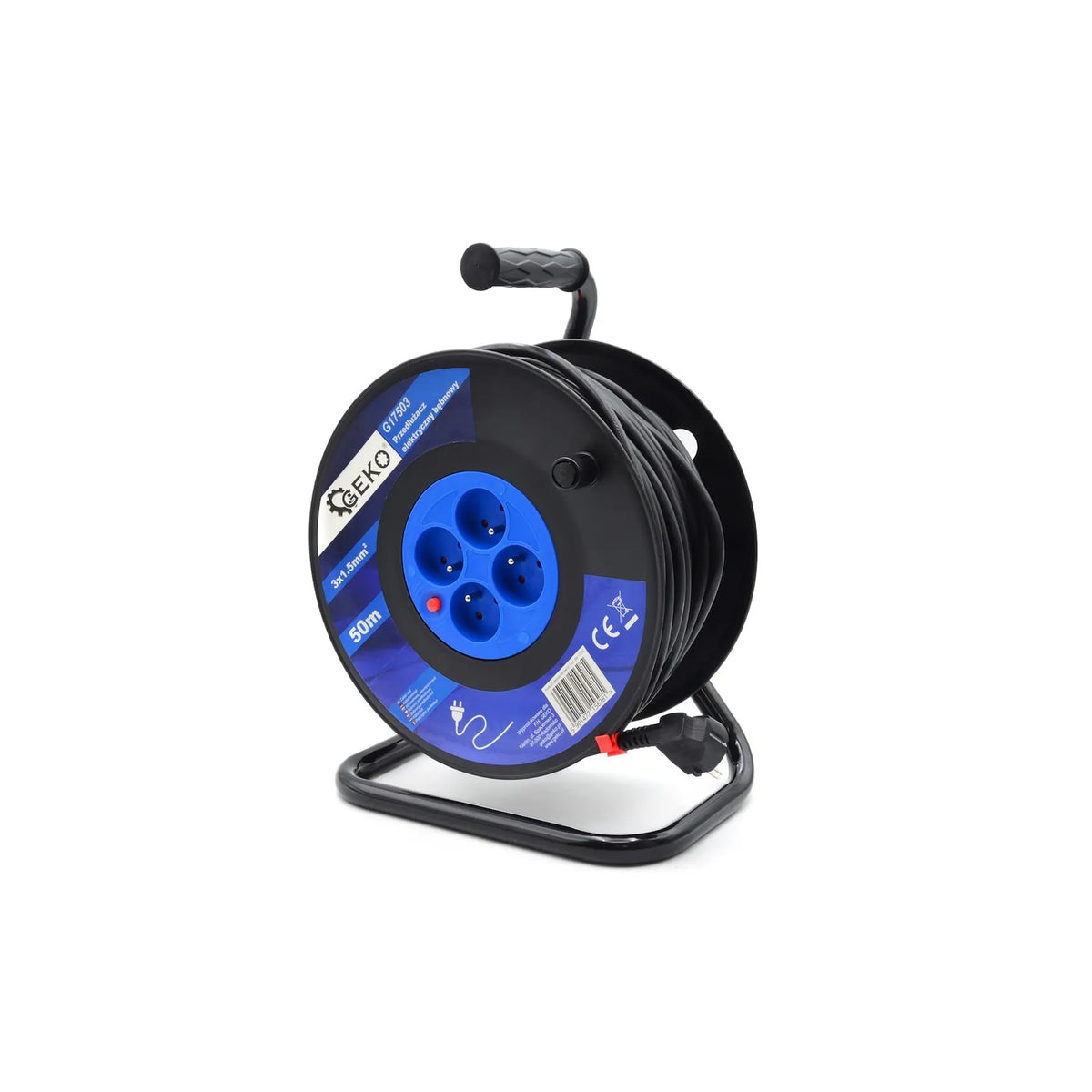 GEKO Kabelhaspel 3x1.5mm2 50m