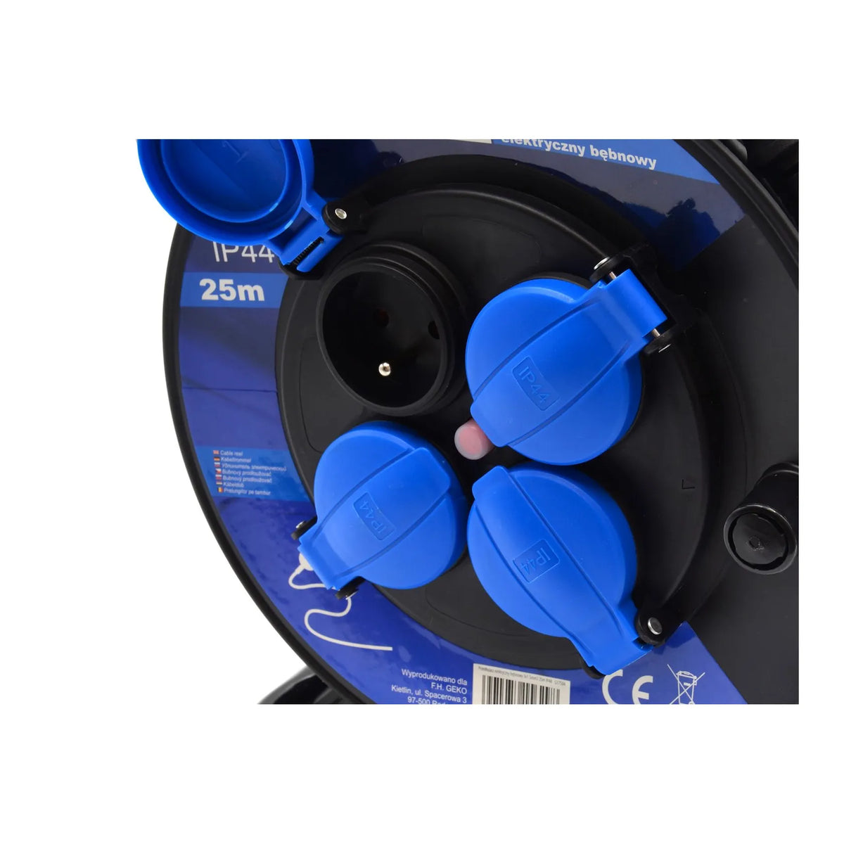 GEKO Kabelhaspel 3x1.5mm2 25m IP44