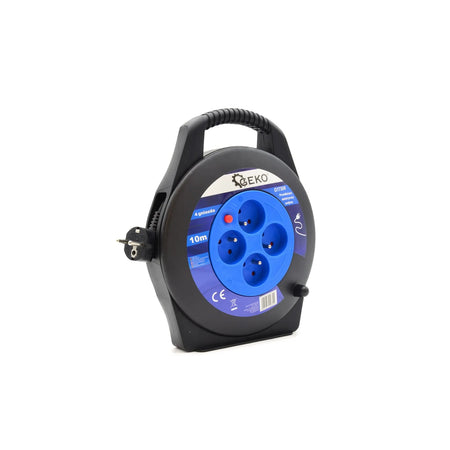 GEKO Kabelhaspel 4 sockets 10m