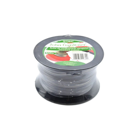 John Gardener Nylon Maaidraad Versterkt Vierkant 3,0mm 0m