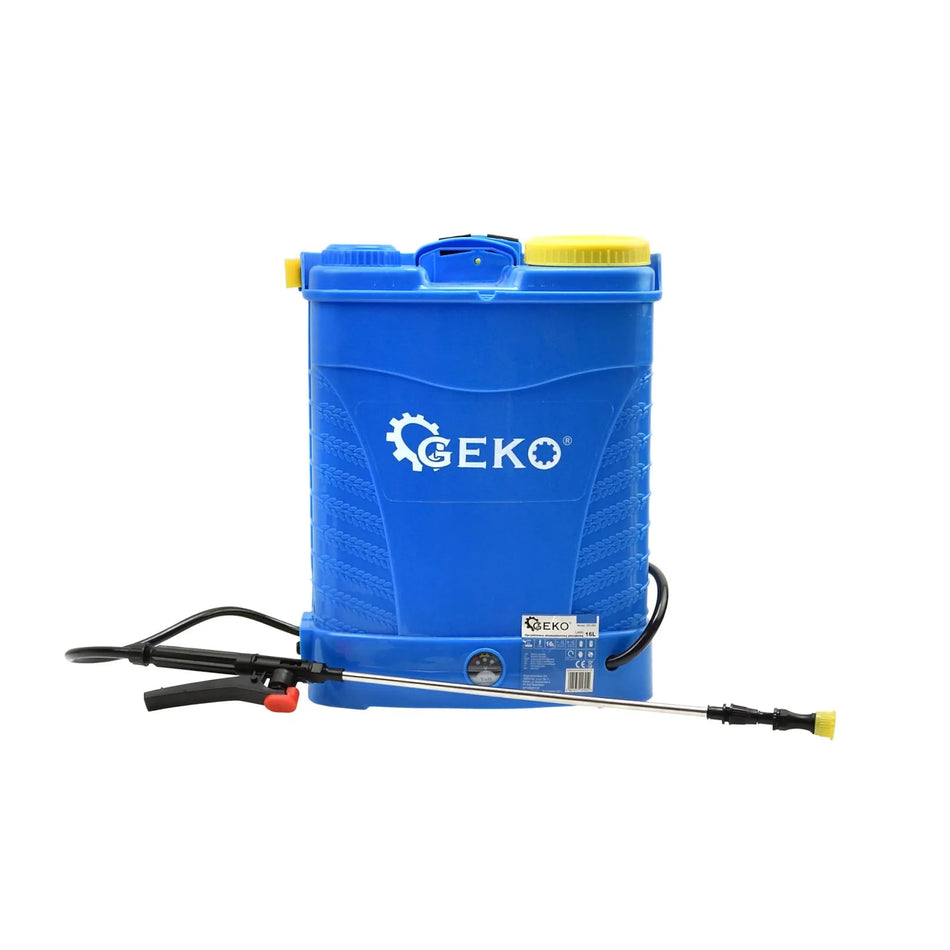 GEKO Accu-rugspuit 16L blauw Type