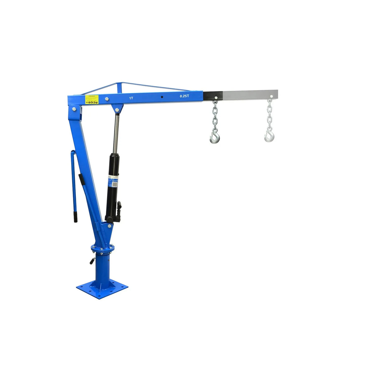 GEKO Hydraulische motorlift draaibaar 1 ton 60kg
