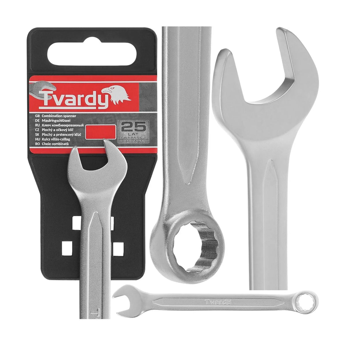 Tvardy Steeksleutel satijn CRV koud gesmeed 7mm