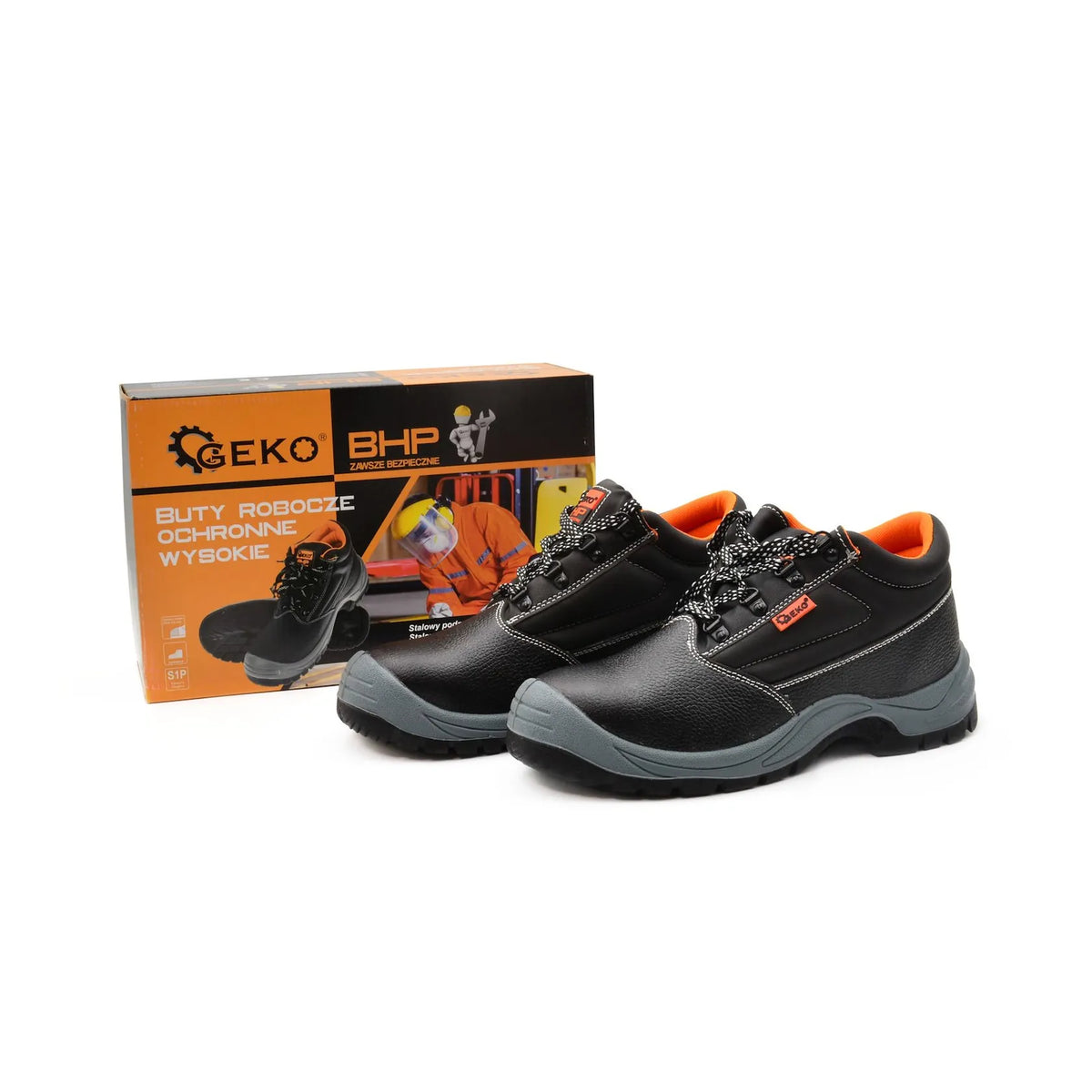 GEKO Hoge veiligheidsschoenen model 2 S1P maat 45