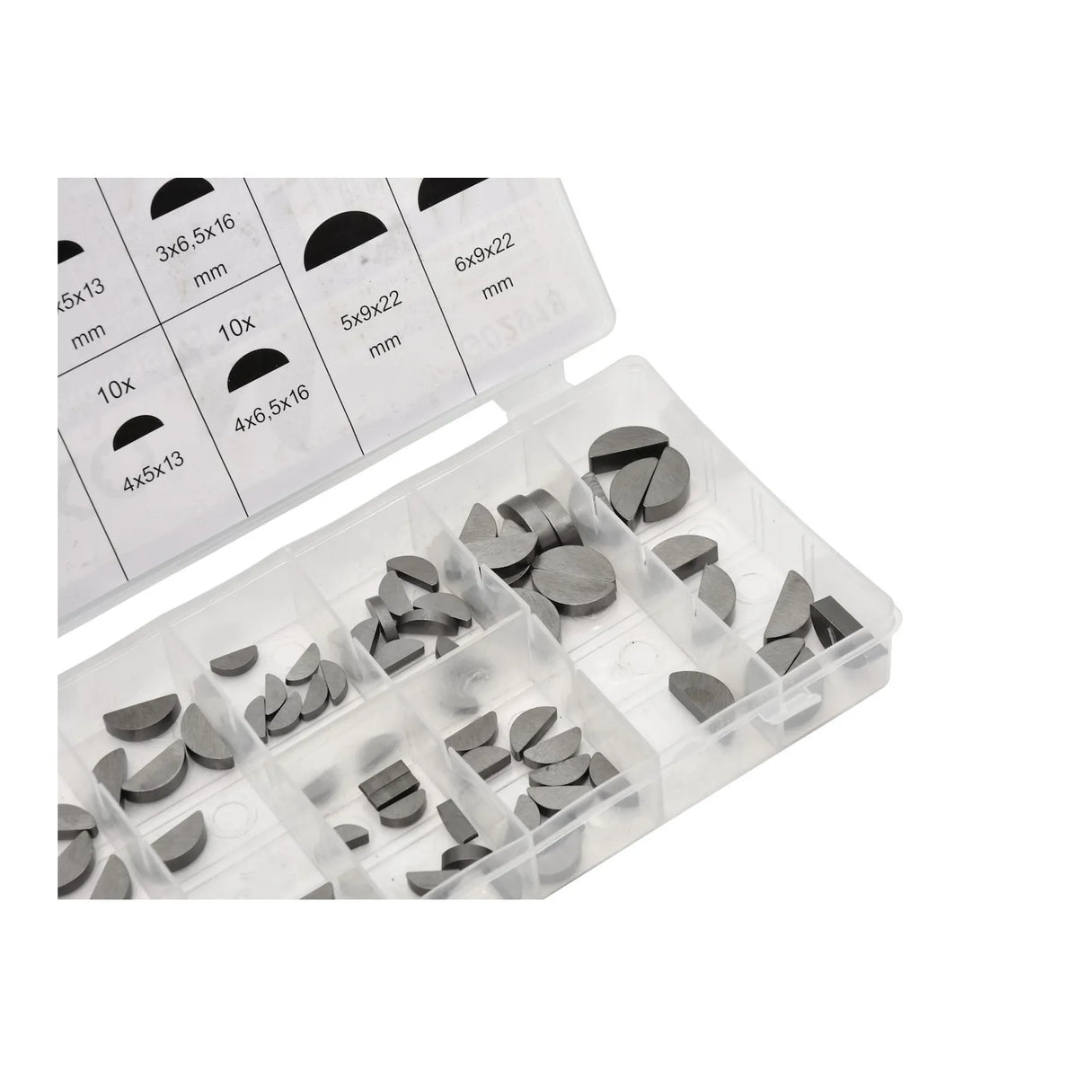 GEKO Set Halfronde Kegels 80-delig