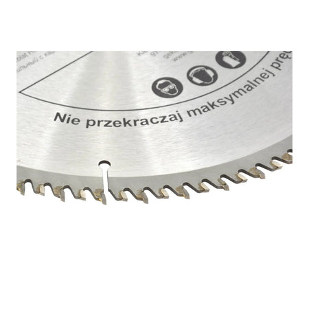GEKO TCT zaagblad met hardmetalen tanden 250x32mm 80T + ring 25,4mm