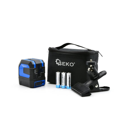 GEKO Zelfnivellerende kruislinielaser Basic 15-20m