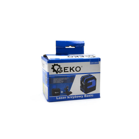GEKO Zelfnivellerende kruislinielaser Basic 15-20m