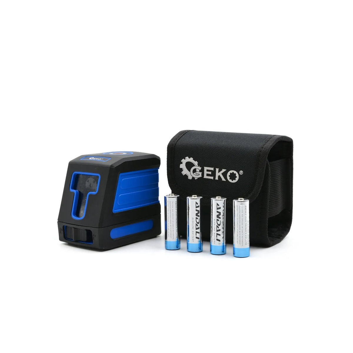 GEKO Zelfnivellerende kruislinielaser 3-mode 20-25m 430g