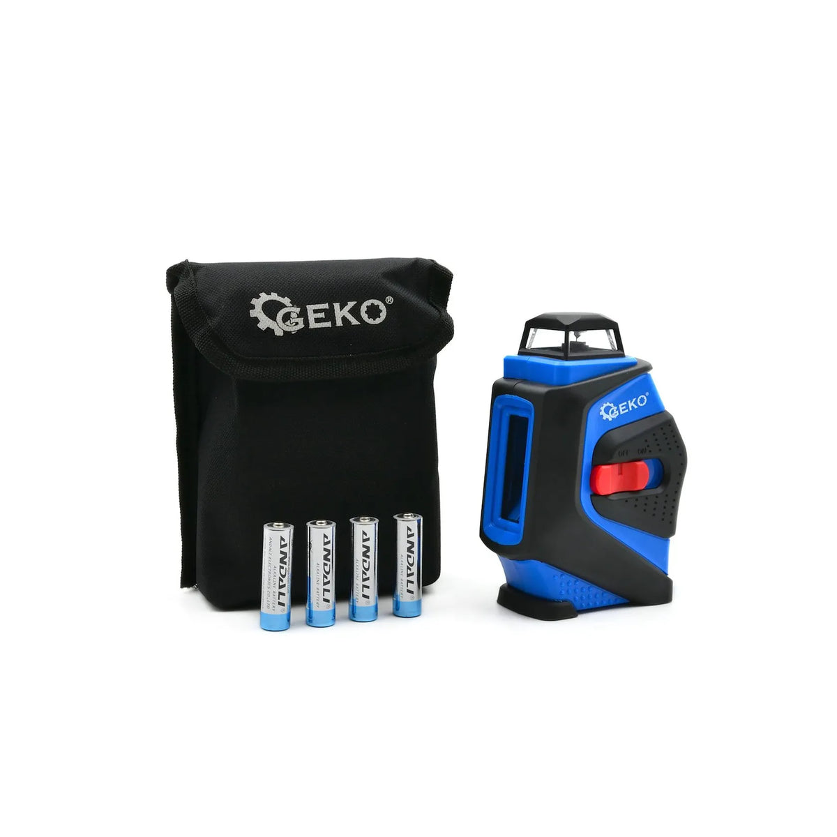 GEKO Kruislinielaser 360 graden zelfnivellerend 20-25m 550g