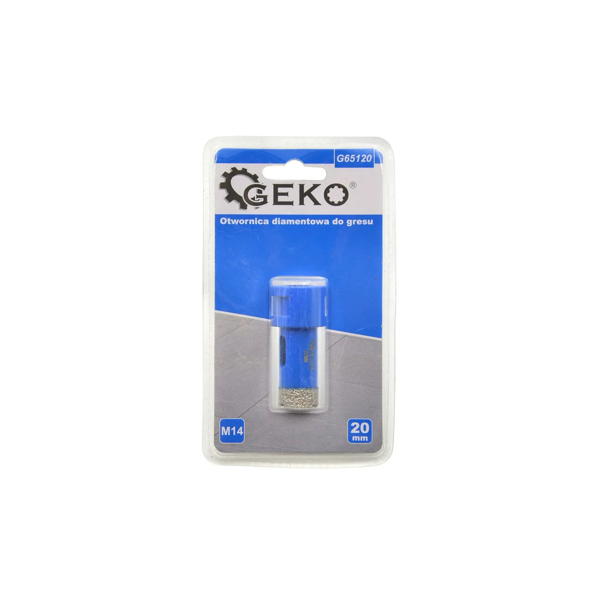 GEKO Diamant droogboor met M14 opname 20mm