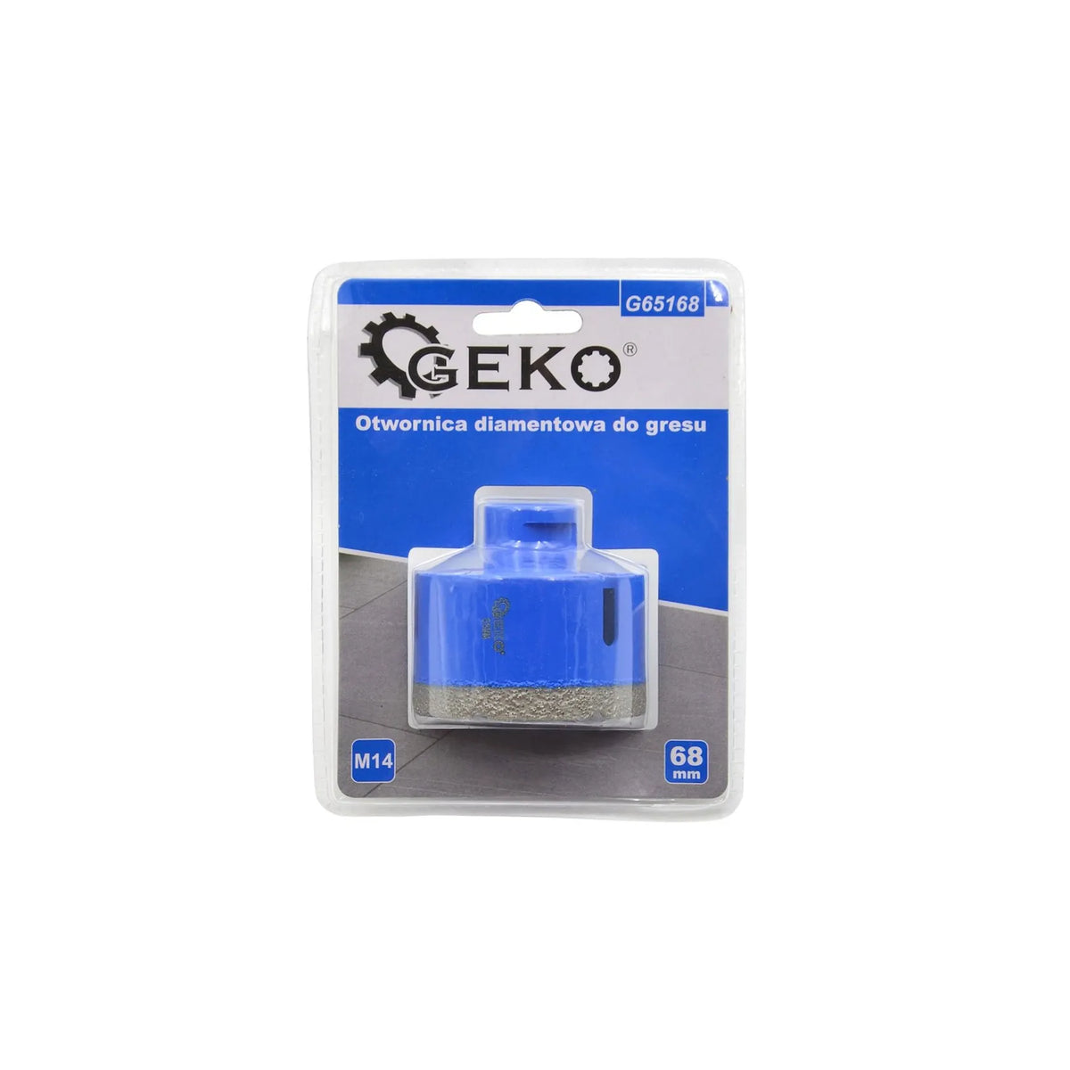 GEKO Diamant gatenzaag droog boren M14 68mm