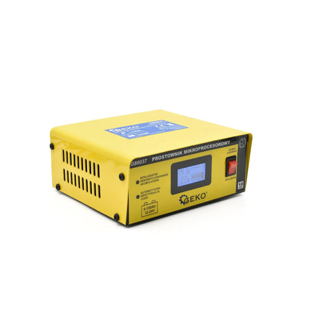 GEKO Automatische Batterijlader LCD 12/24V 10A