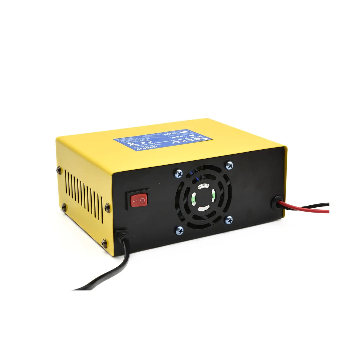 GEKO Automatische Batterijlader LCD 6/12/24V 10A