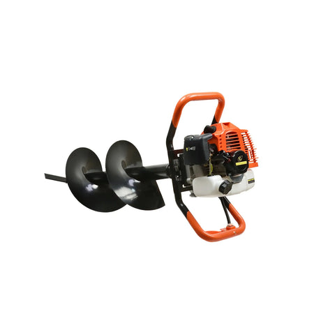 John Gardener Benzine grondboor met boren 10,20,30cm + adaptor 50cm