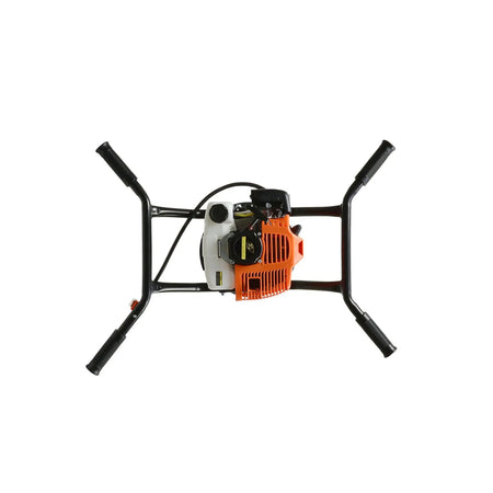 John Gardener Benzine grondboor 2 persoons met boren 10,20,30cm + adaptor 50cm