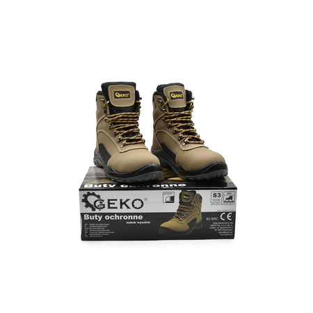 GEKO Veiligheidsschoenen nubuck model 7 S3 maat 41
