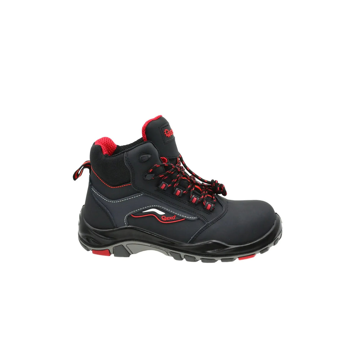 GEKO Veiligheidsschoenen zwart nubuck model 9 S3 SRC maat 40