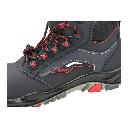 GEKO Veiligheidsschoenen zwart nubuck model 9 S3 SRC maat 40