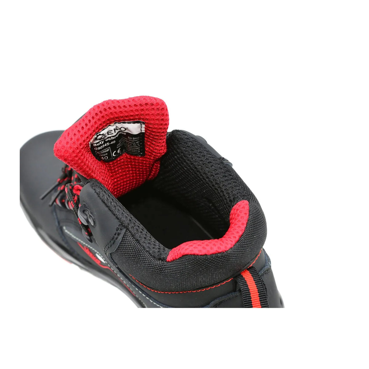 GEKO Veiligheidsschoenen zwart nubuck model 9 S3 SRC maat 40