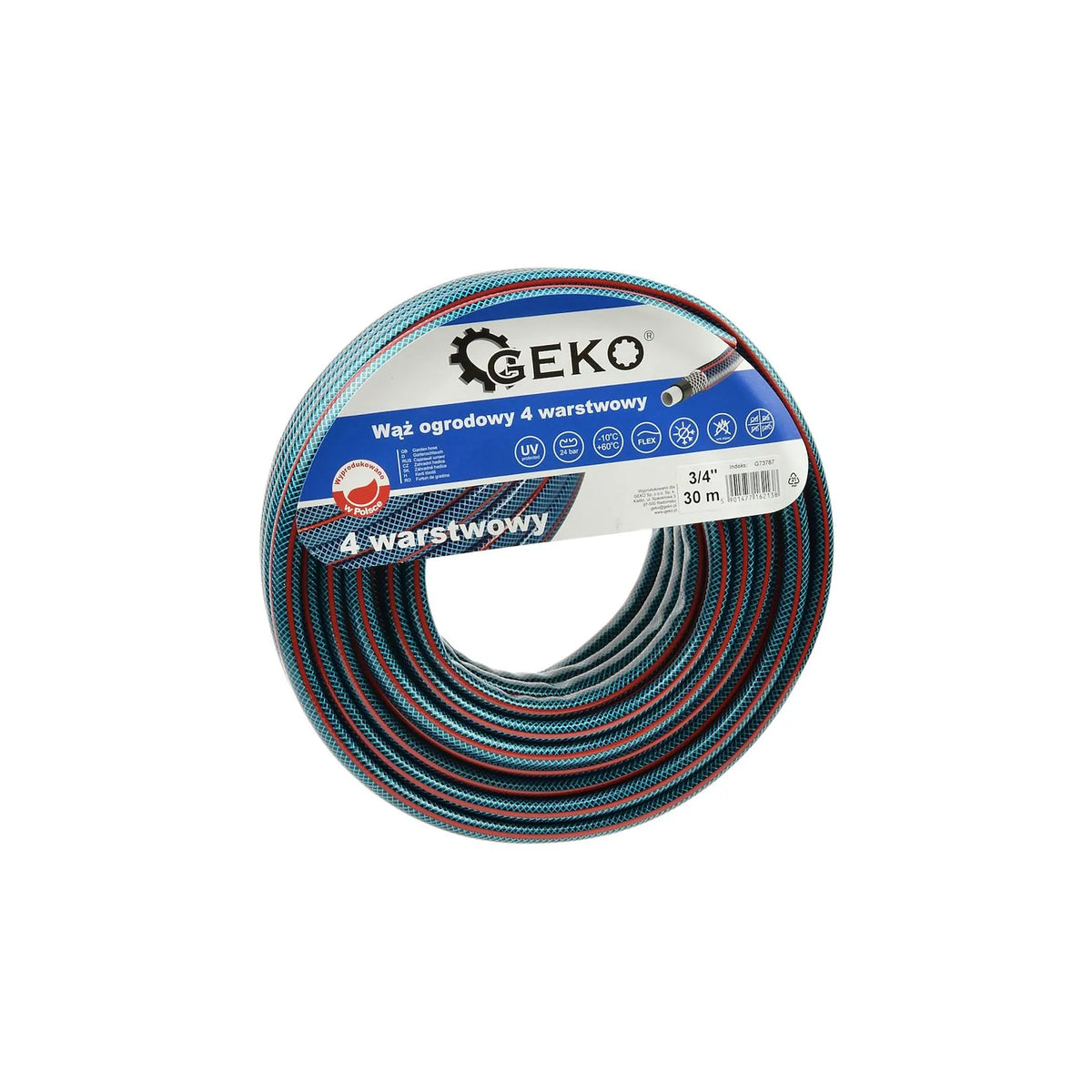 GEKO Tuinslang 4-laags 3/4" 30m