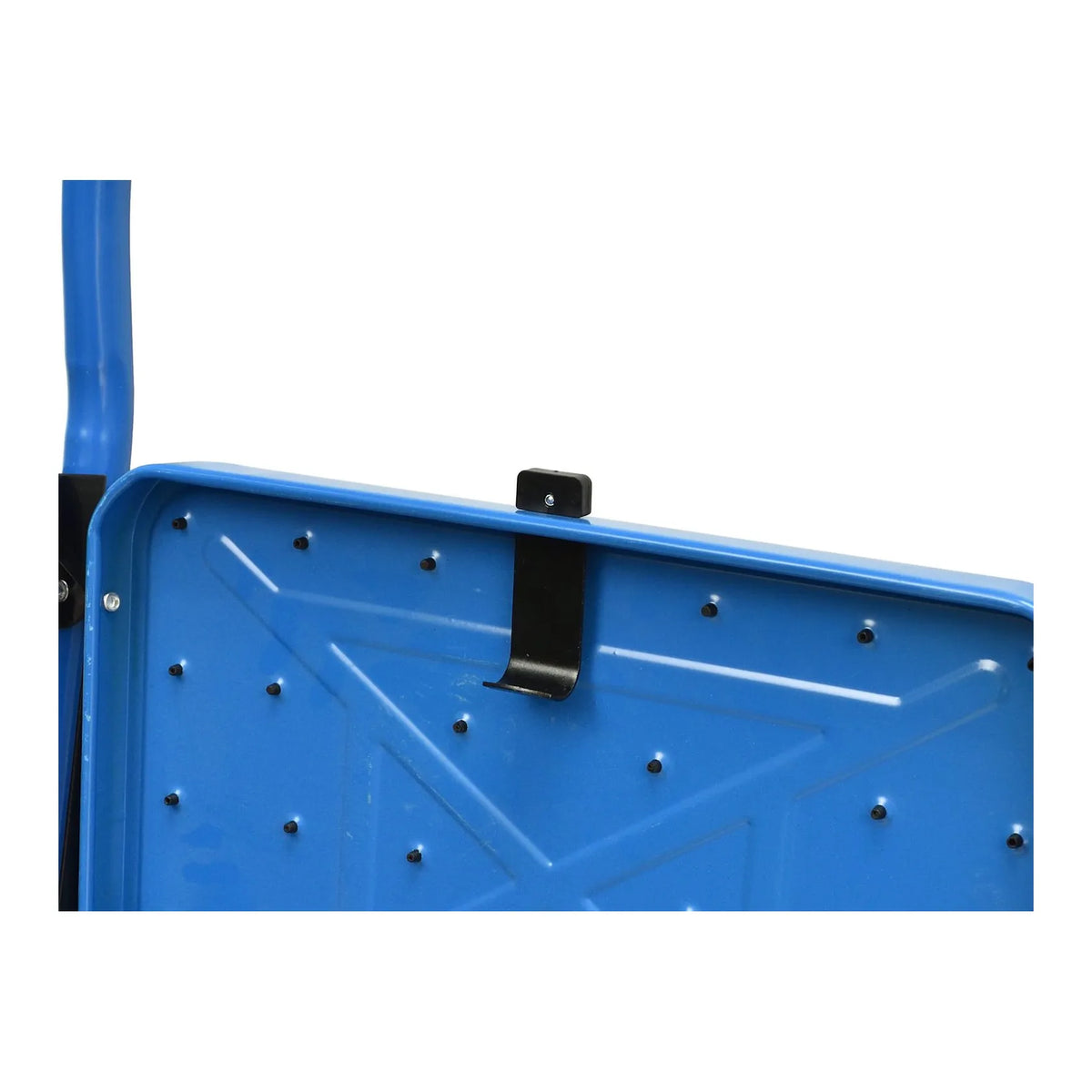 GEKO Opvouwbare metalen ladder 2 treden blauw