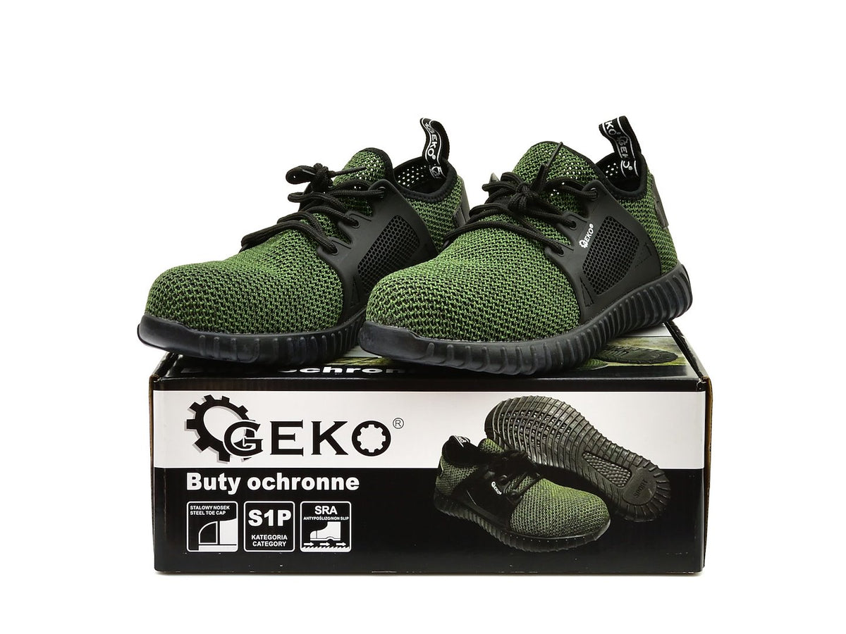 GEKO Groene Veiligheidsschoenen Model 10 S1P SRA Maat 40