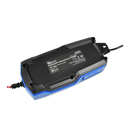 GEKO Acculader met LCD-display en voltmeter 6/12 V 10 A