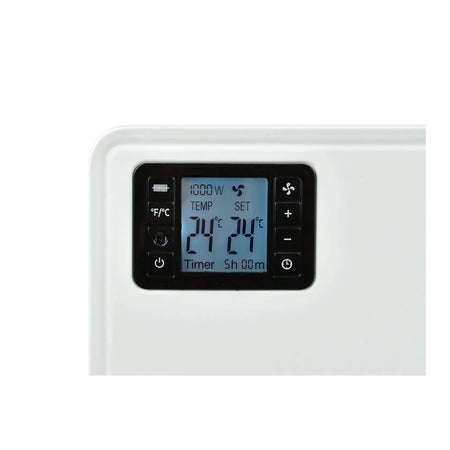 GEKO Convectorkachel met afstandsbediening en LCD-display