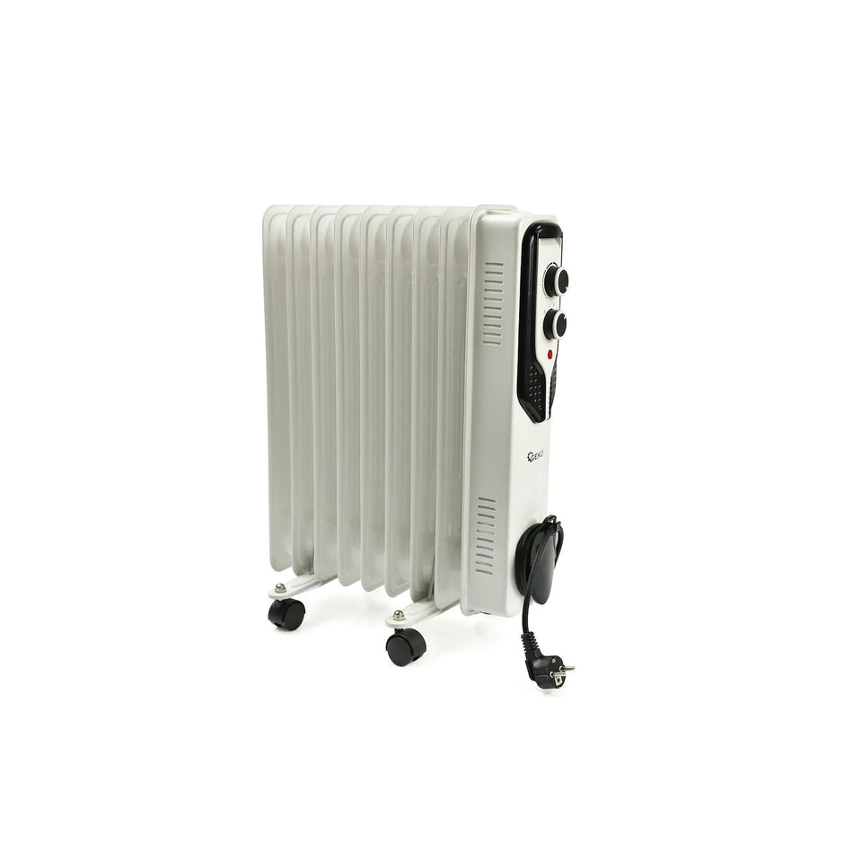 GEKO Oliegevulde Radiator 7 Ribben 1500 W met Thermostaat