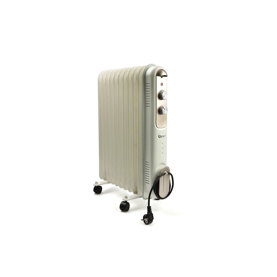 GEKO Oliegevulde radiator 11 ribben 2500 W