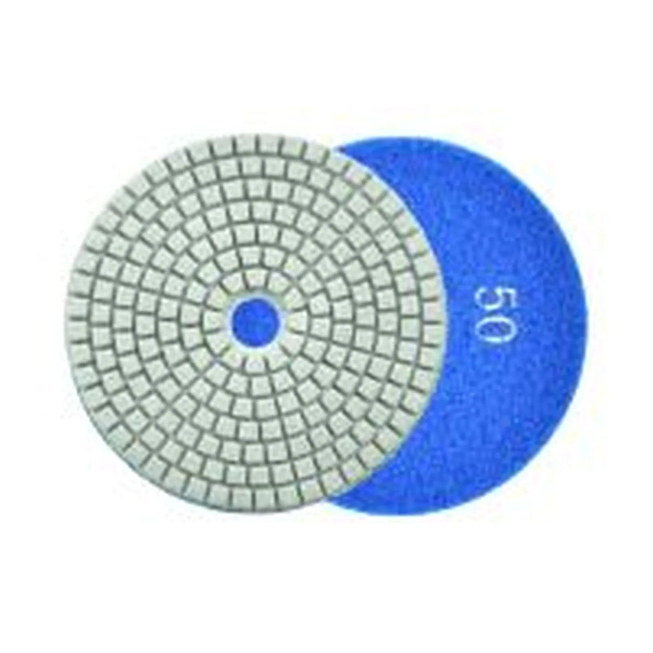 GEKO Diamant polijstpad 100 mm G50 nat gebruik