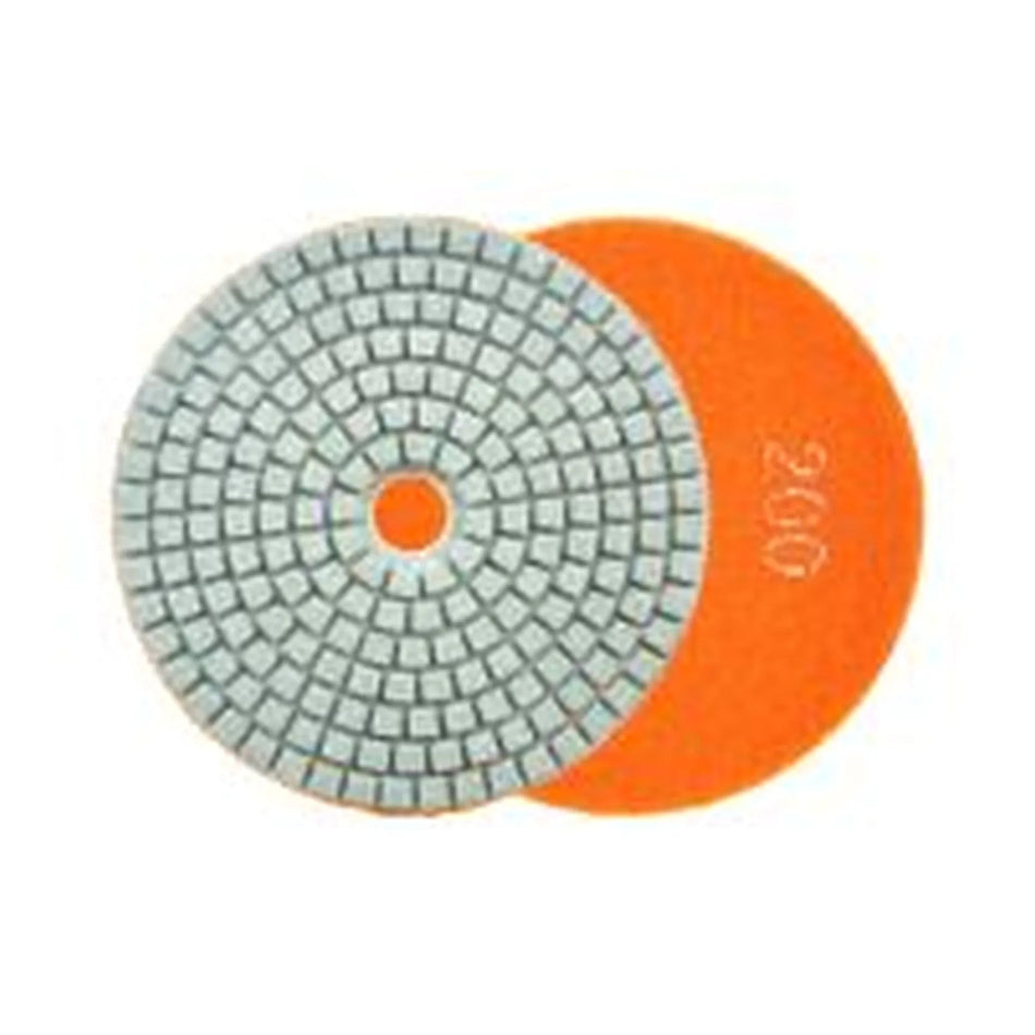 GEKO Diamant polijstpad 100 mm G200 nat gebruik